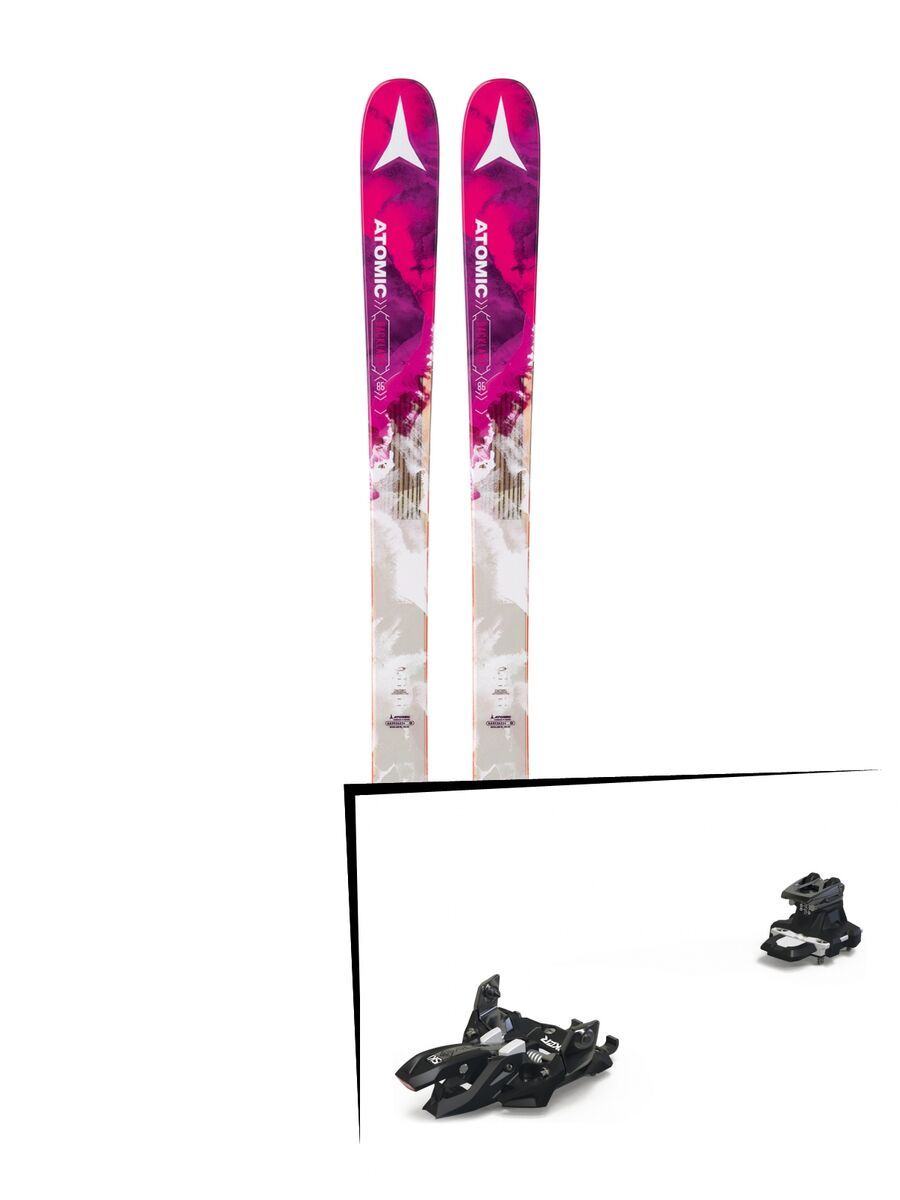 Set: Atomic Backland 85 W 2018 + Marker Alpinist 9 black/titanium - Bild 1