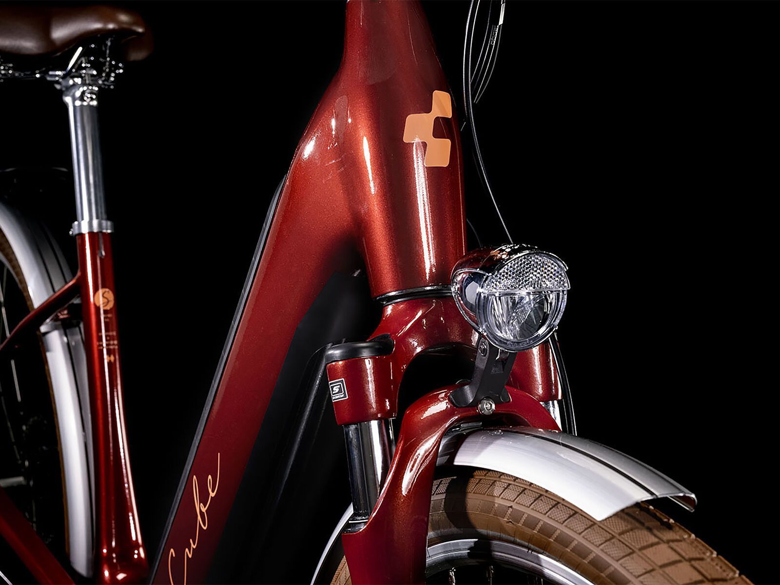 Cube Ella Ride Hybrid 500, auburn´n´salmon - Bild 5