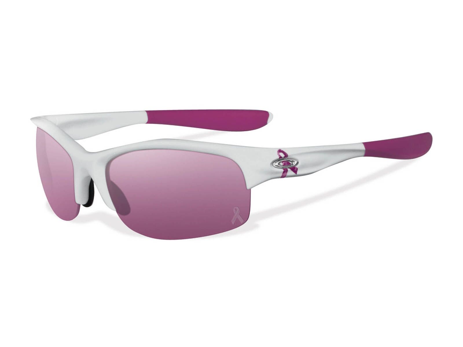 Oakley Commit Squared Breast Cancer Collection, Polished White/G20 Black Iridium - Bild 1