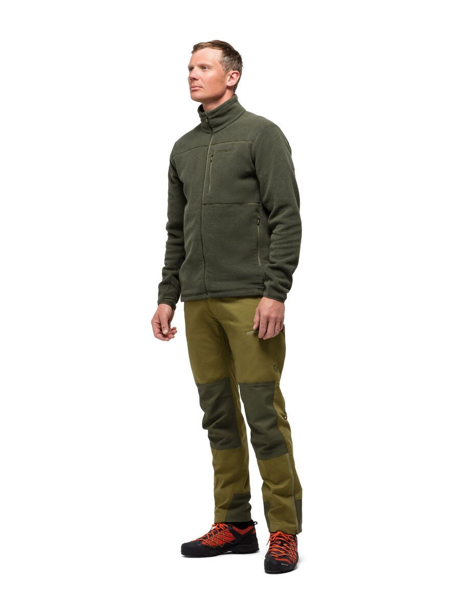 Norrona warm2 Jacket M's, olive night - Bild 1