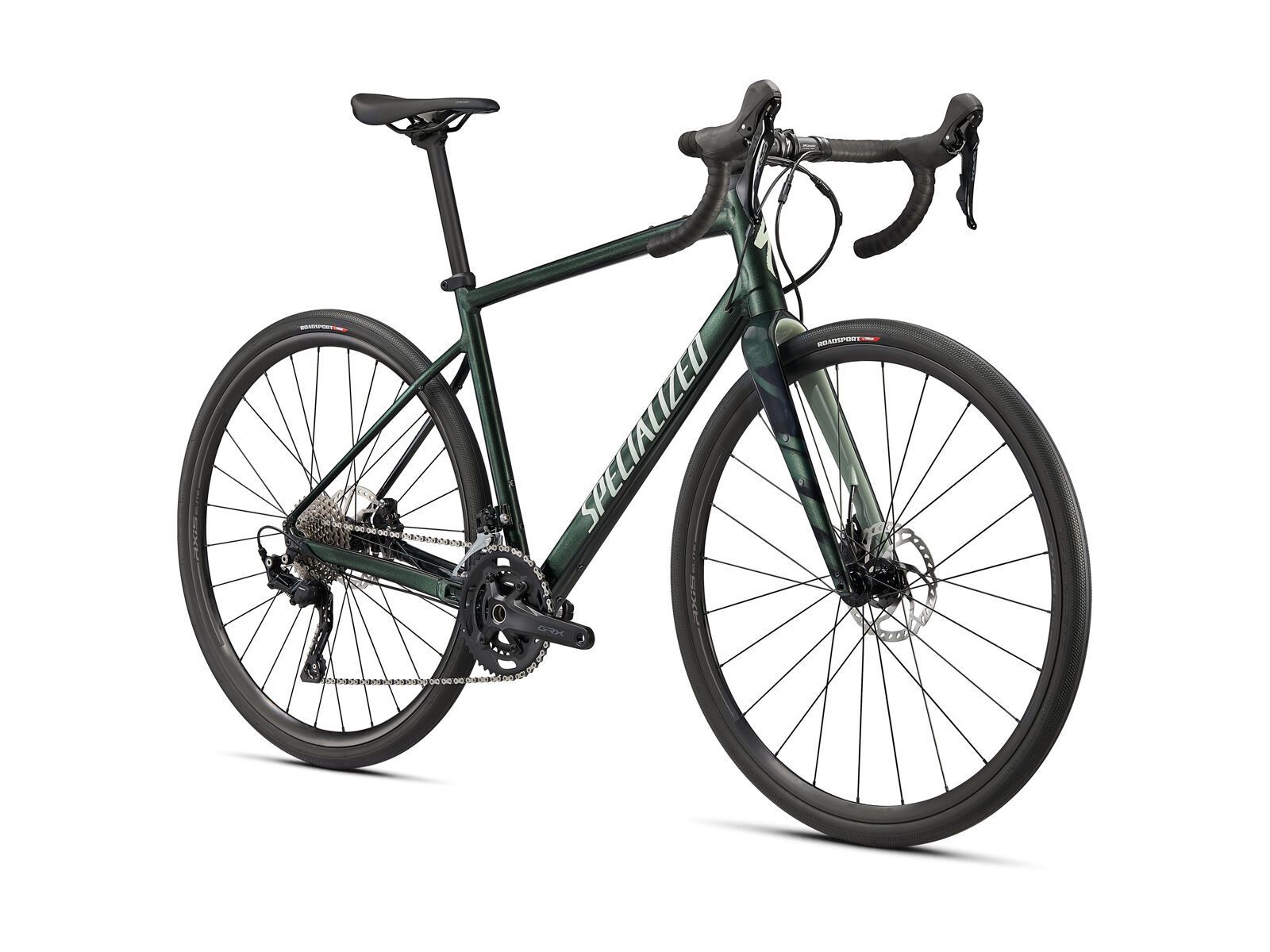 Specialized Diverge Elite E5, oak green/spruce/chrome/ferns - Bild 2