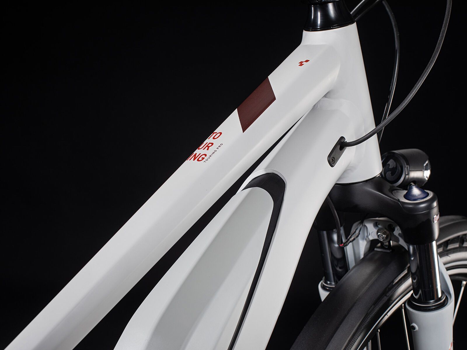 Cube Touring Hybrid Pro Trapeze, grey´n´red - Bild 4