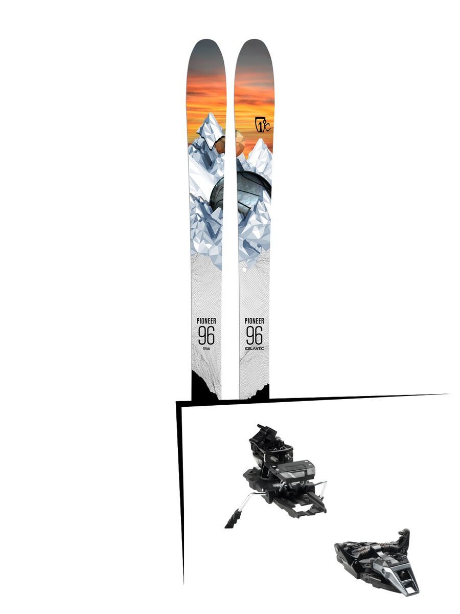 Set: Icelantic Pioneer 96 2018 + Dynafit ST Rotation 10 black - Bild 1