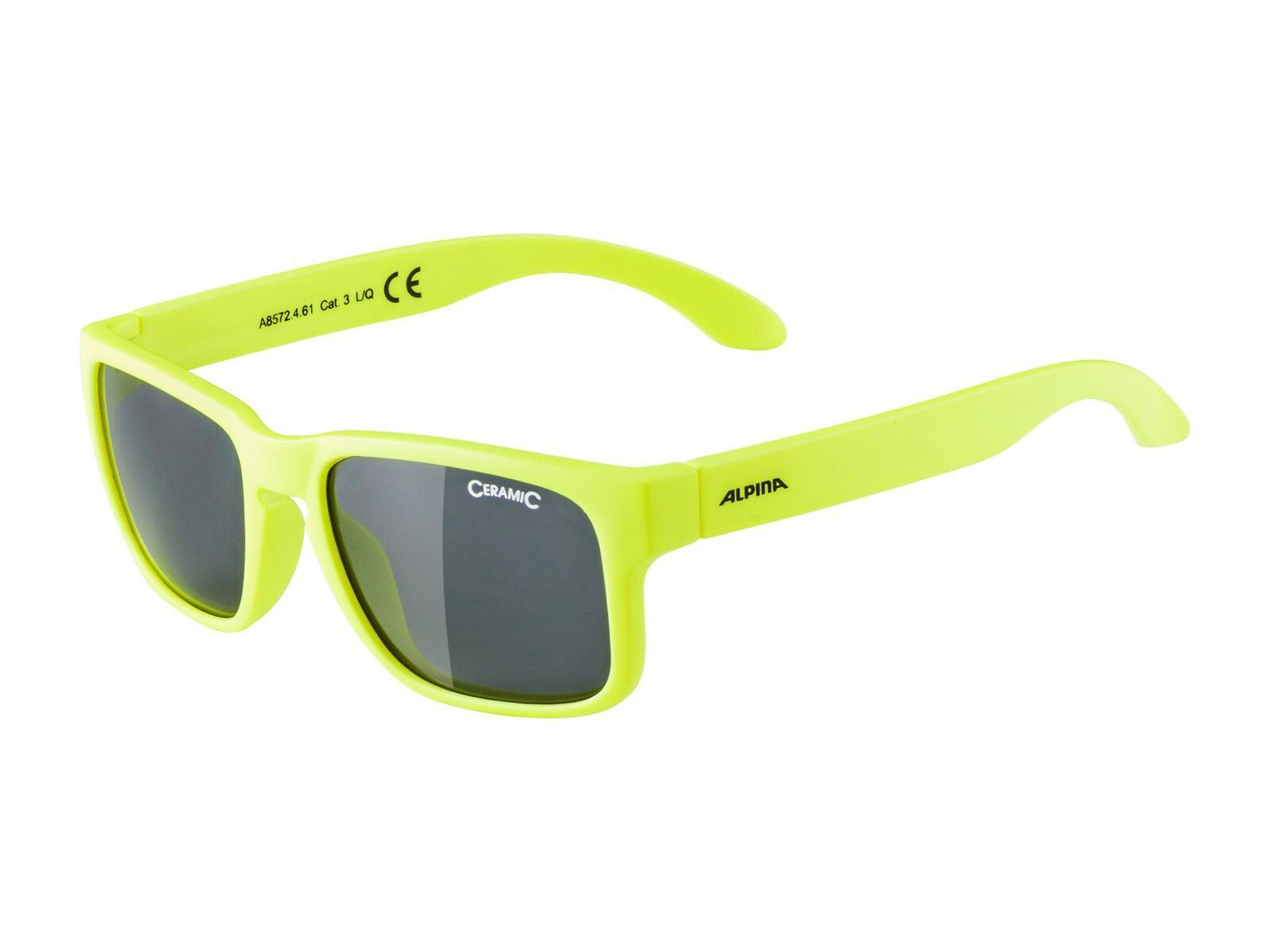 Alpina Mitzo, neon yellow/Lens: ceramic black - Bild 1