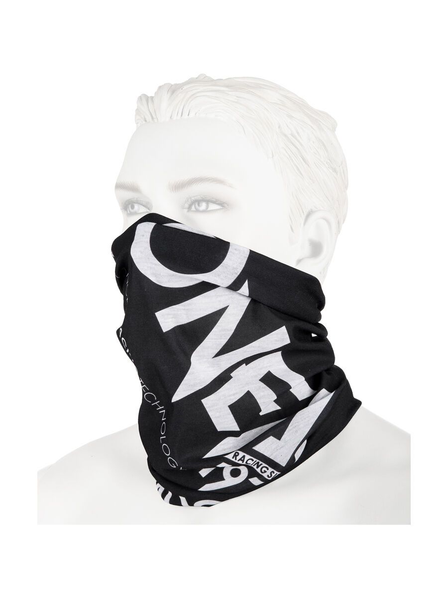 ONeal Neckwarmer Solid, black/white - Bild 2