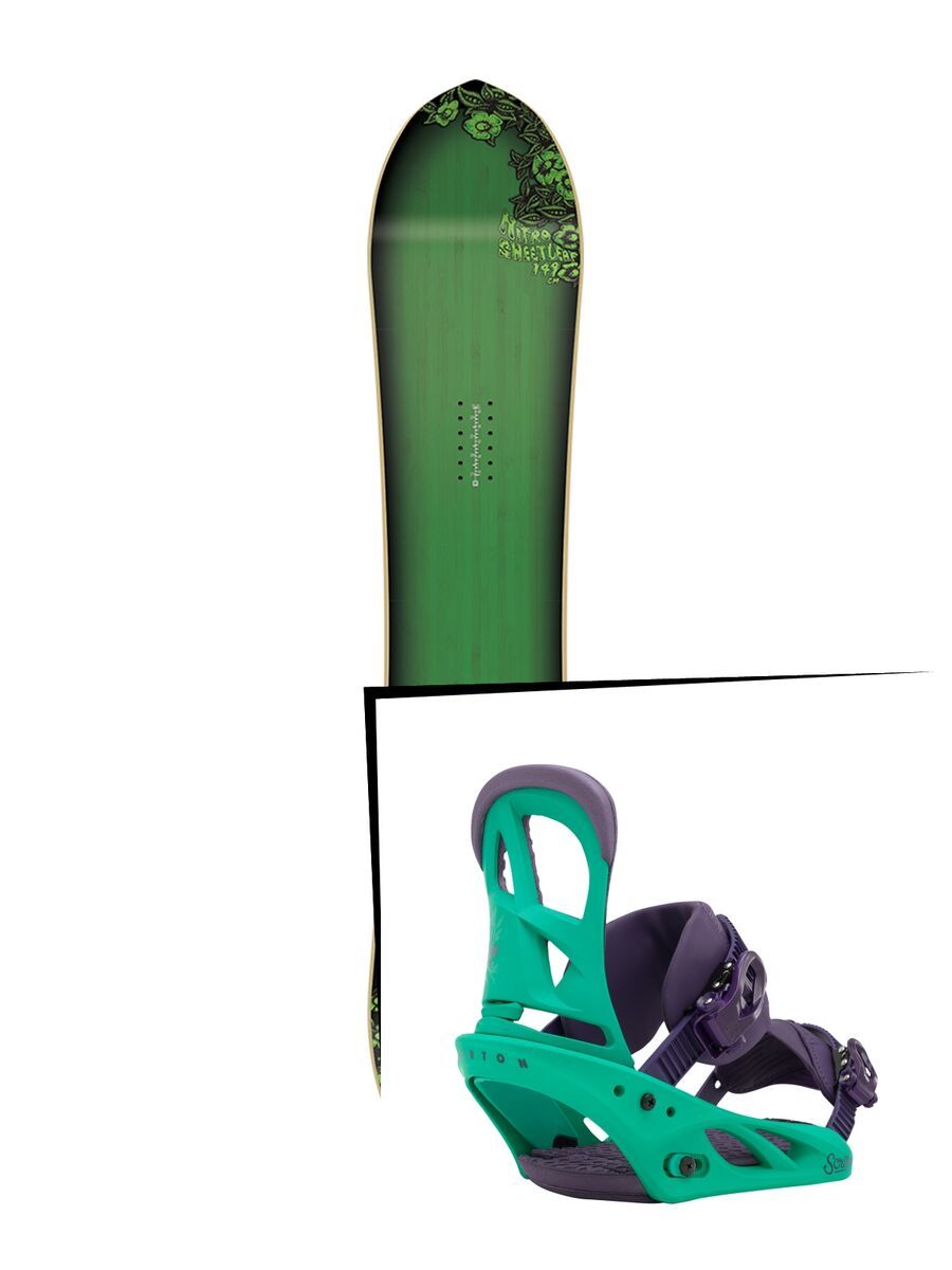 Nitro Set: Sweet Leaf 2016 + Burton Scribe - Bild 1