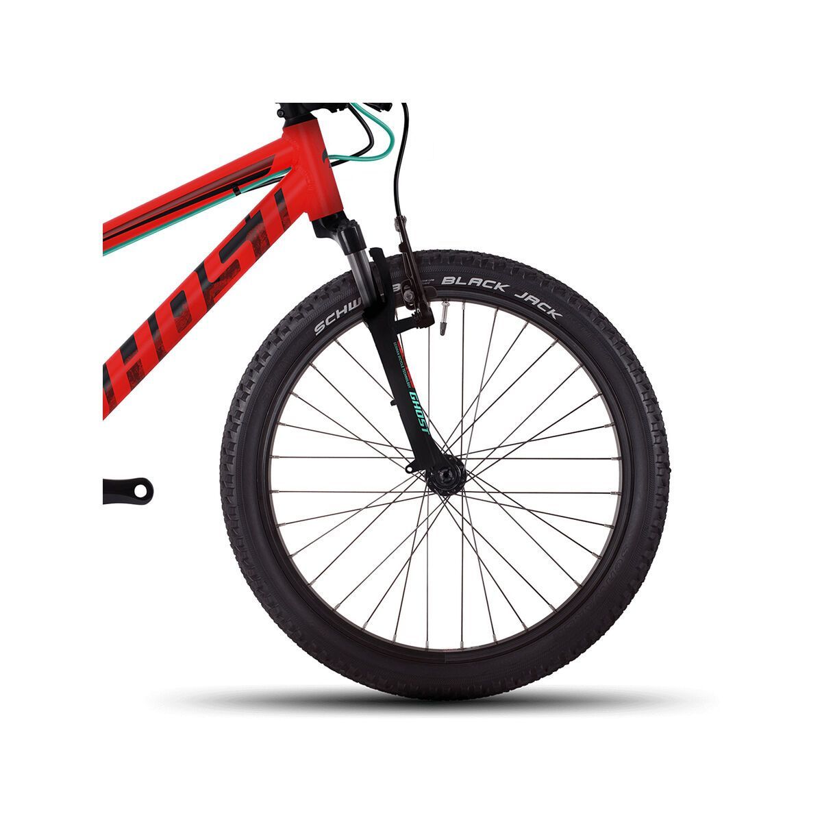 Ghost Kato Kid 2 AL 20, neon red/night black/jade blue - Bild 2