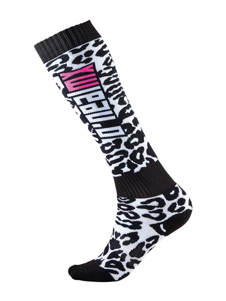 ONeal Pro MX Socks Wild, black/white/pink - Bild 1