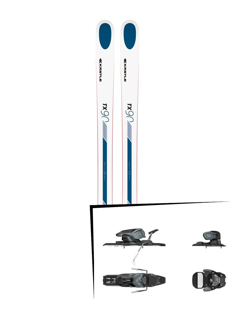 Set: Kästle TX90 2019 + Salomon Warden 11 dark grey/black - Bild 1
