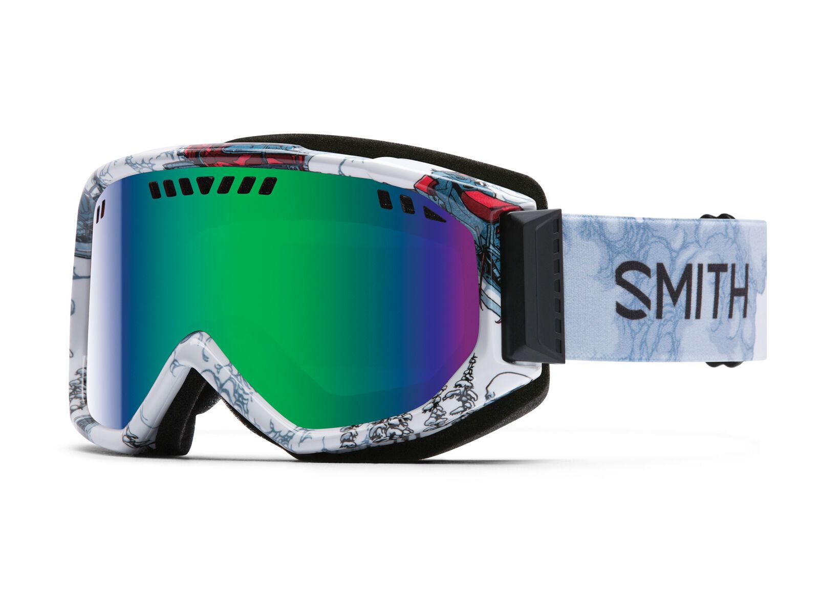 Smith Scope, vagabond/green sol-x mirror - Bild 1