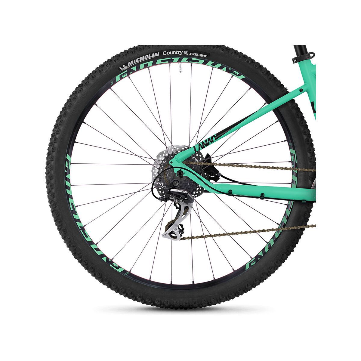 Ghost Lanao 3.9 AL, jade blue/night black - Bild 5