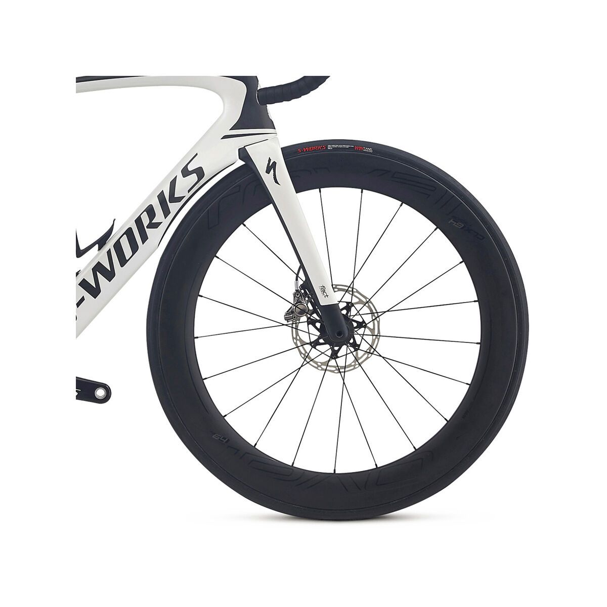 Specialized S-Works Venge ViAS Disc eTap, gloss metallic white/satin carbon/black - Bild 2