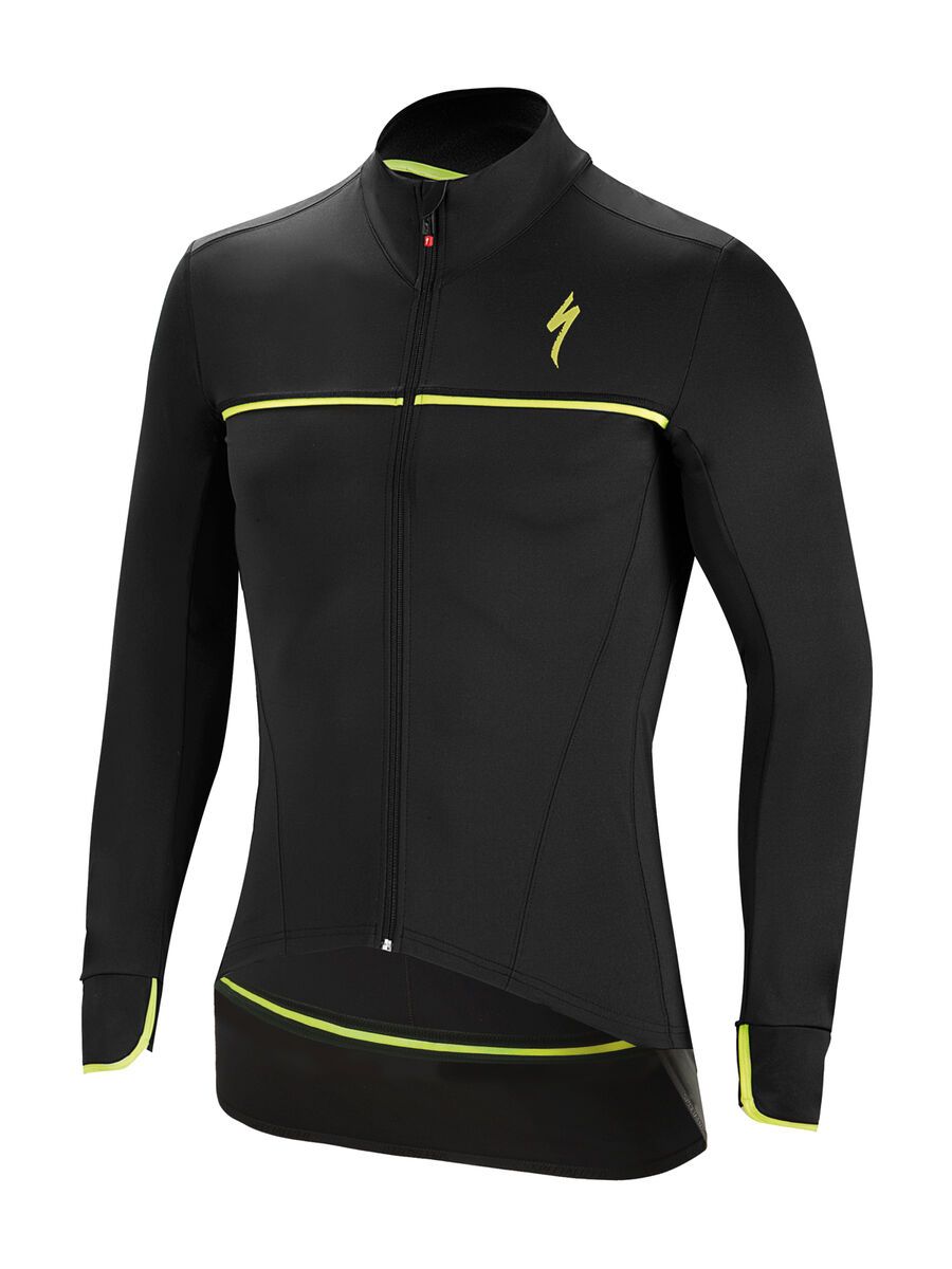 Specialized Element SL Elite Race Jacket, black/neon yellow