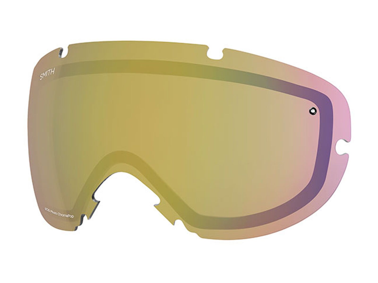 Smith I/OS inkl. WS, black/Lens: chromapop everyday green mirror - Bild 2