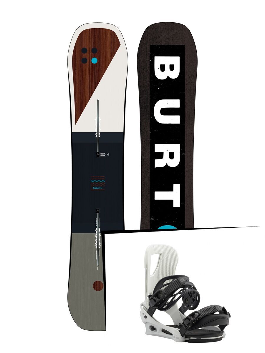 Set: Burton Custom 2019 +  Cartel (1930906S) - Bild 1