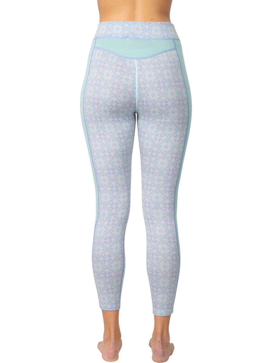 Kari Traa Rose High Waist Baselayer Pants, bright turquoise - Bild 4