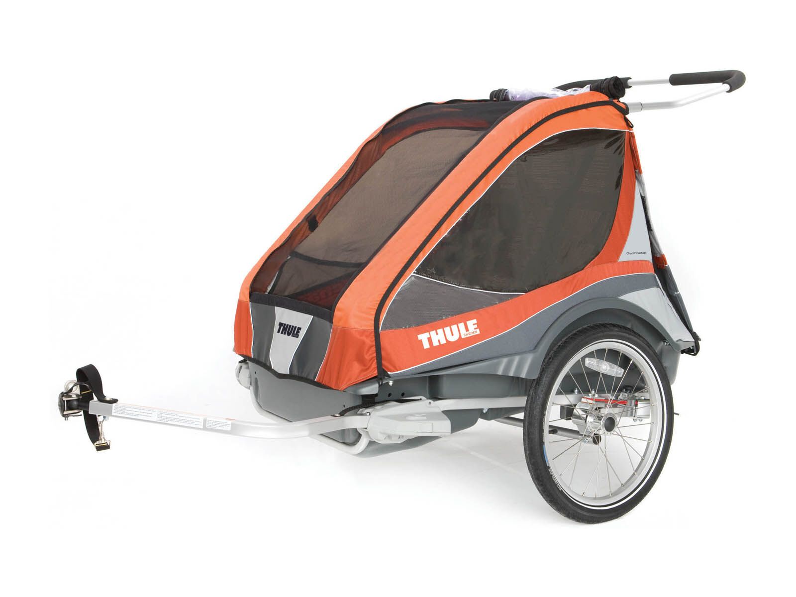 *** 2. Wahl *** Thule Chariot Captain2 + Fahrradset, apricot - Fahrradanhänger | - Bild 1