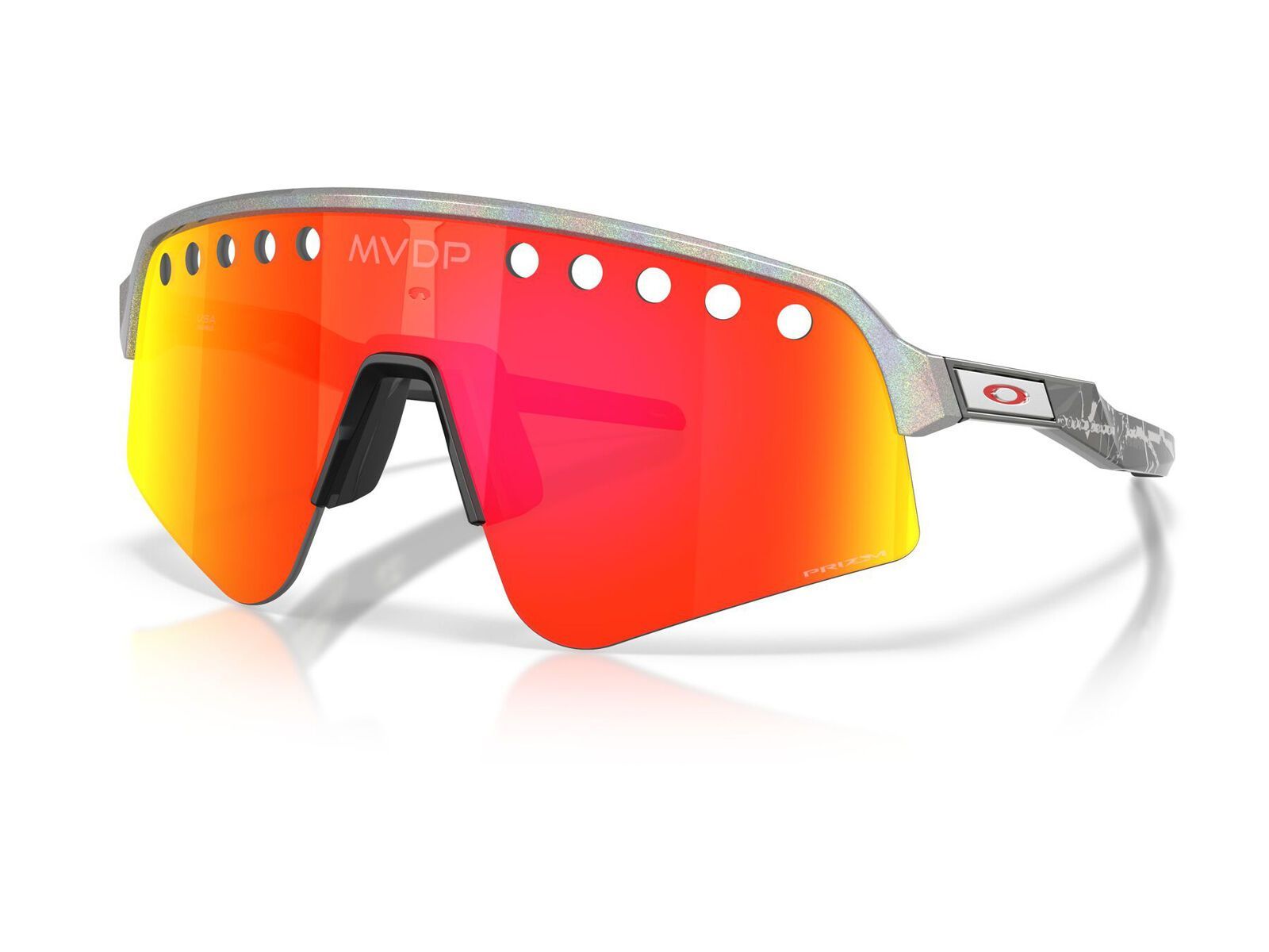 Oakley Sutro Lite Sweep Mathieu Van Der Poel Signature Series, Prizm Ruby - Bild 10