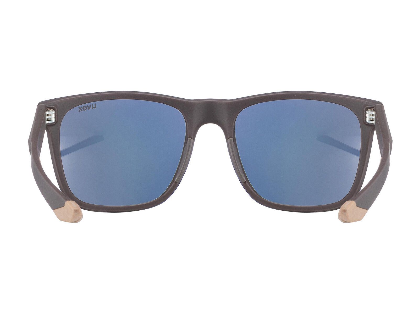 uvex lgl 42, brown mat/Lens: mirror gold - Bild 4