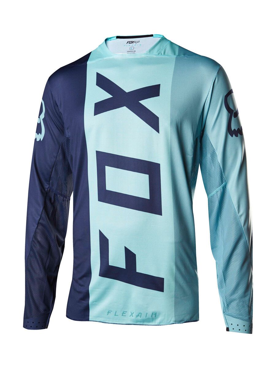 Fox Flexair LS Stripe Jersey, navy/light blue - Bild 1