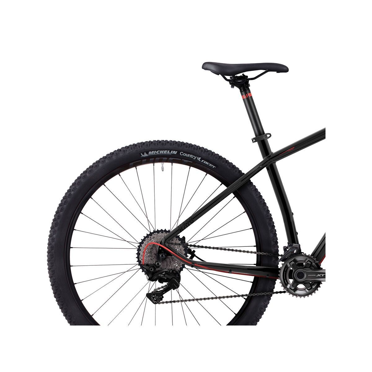 Ghost Kato 9 AL, night black/night black/neon red - Bild 5