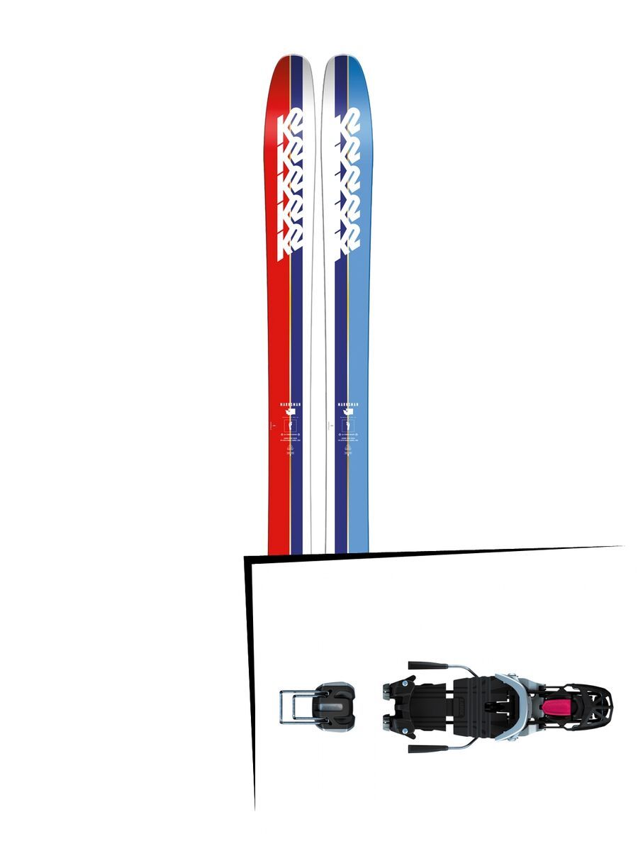 Set: K2 SKI Marksman 2019 + Rottefella NTN Freedom - Bild 1