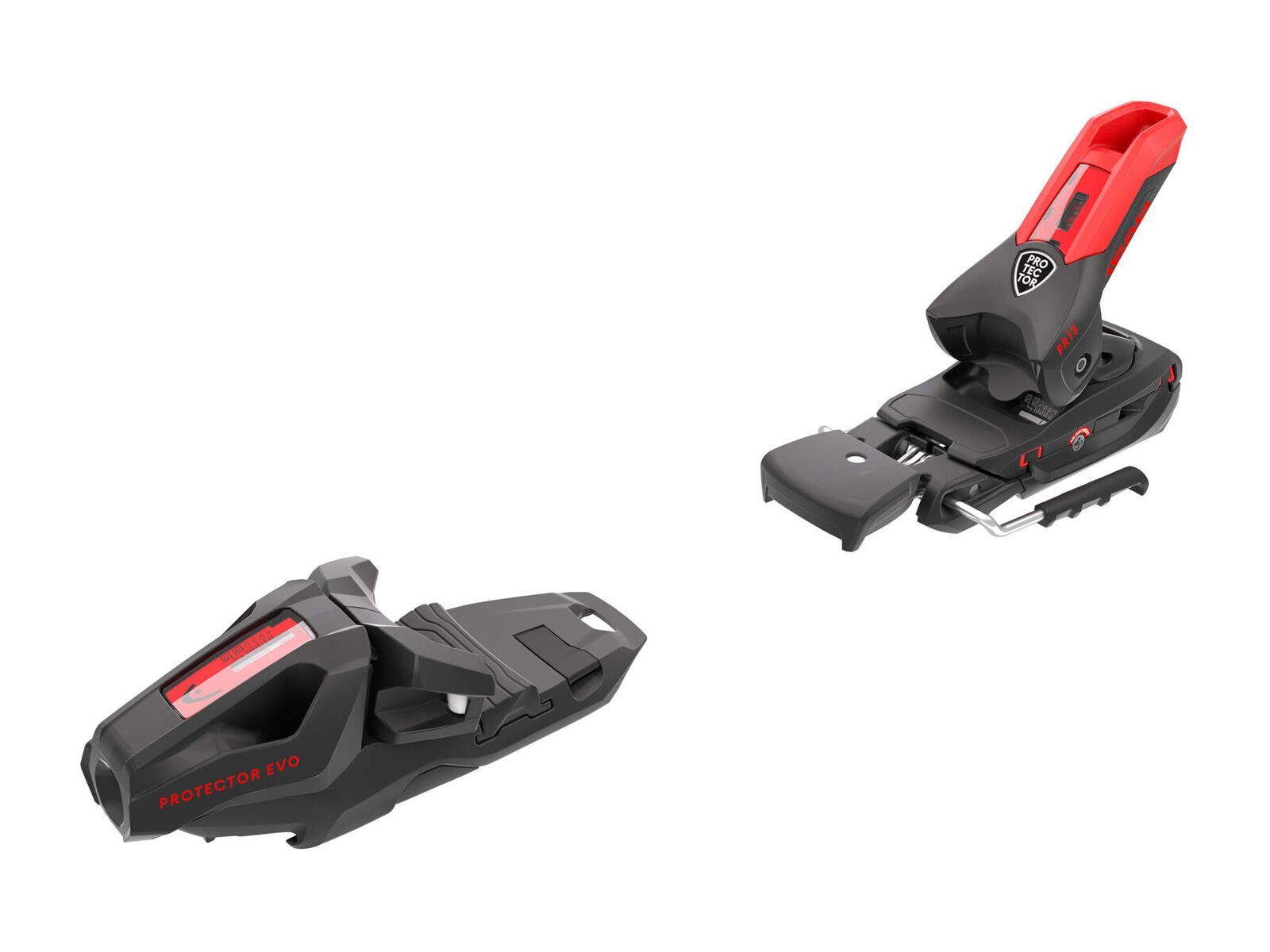 Head Supershape e-Rally + Protector Evo PR 13 GW, black/red - Bild 7