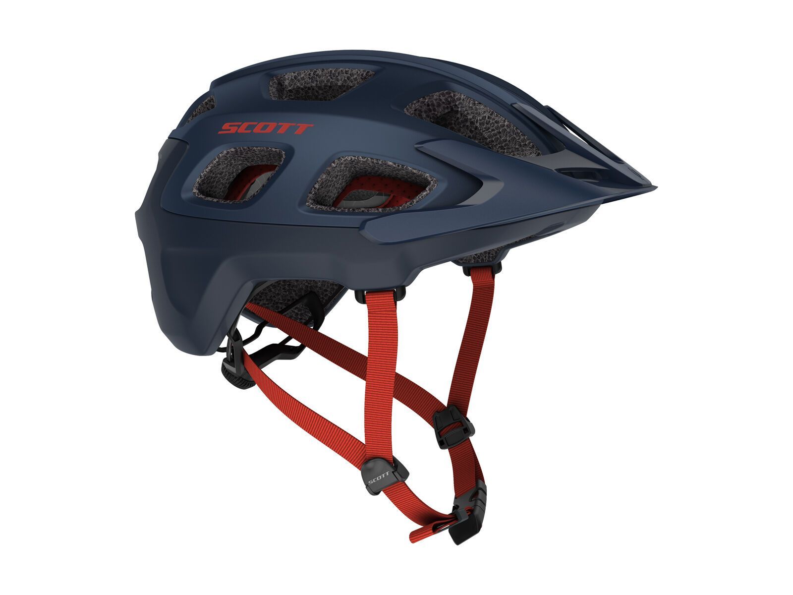 Scott Vivo Helmet, midnight blue/red - Bild 1
