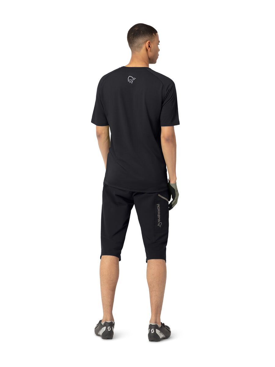 Norrona fjørå wool T-Shirt M's, caviar - Bild 4