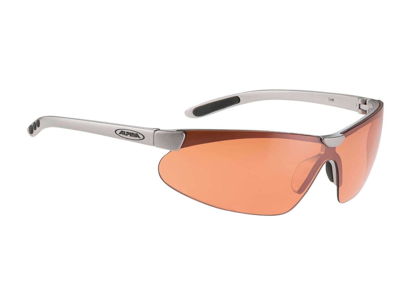 Alpina Drift, silver/Lens: orange mirror S2 - Bild 1