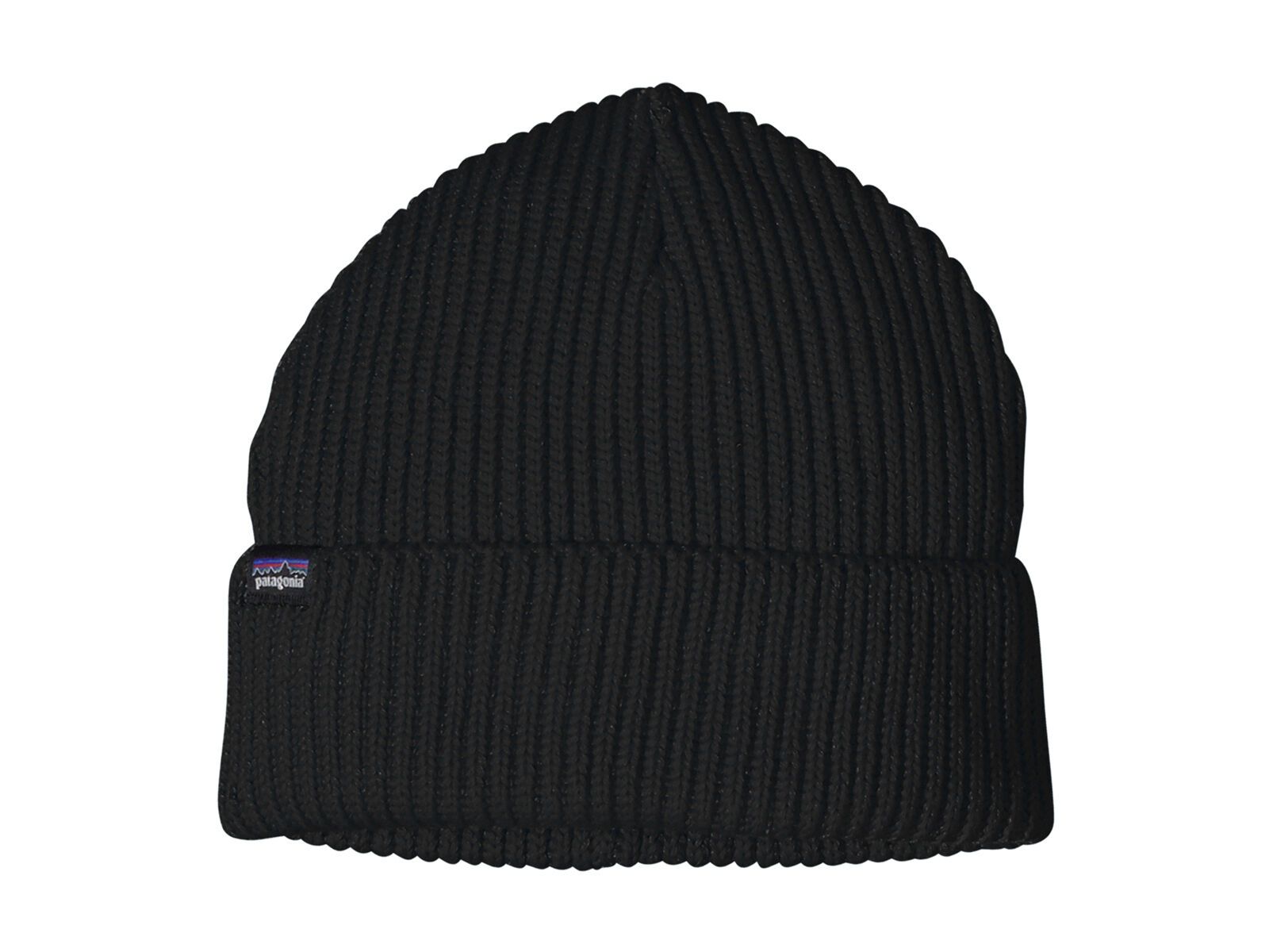 Patagonia Fishermans Rolled Beanie, black - Bild 1