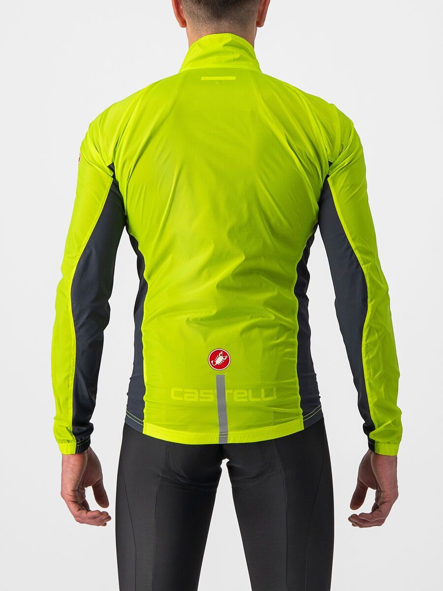 Castelli Squadra Stretch Jacket, electric lime/dark gray - Bild 2