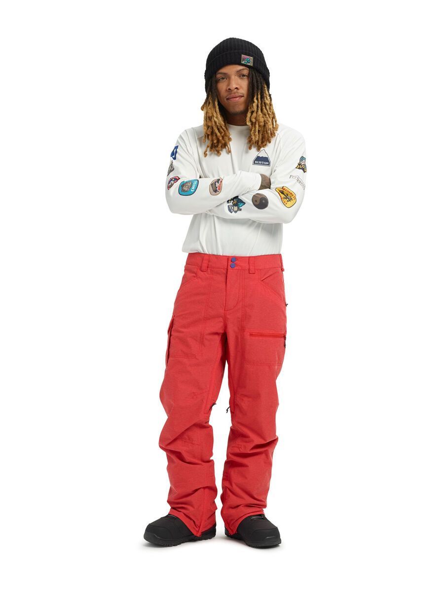 Burton Covert Pant, flame scarlet ripstop - Bild 2