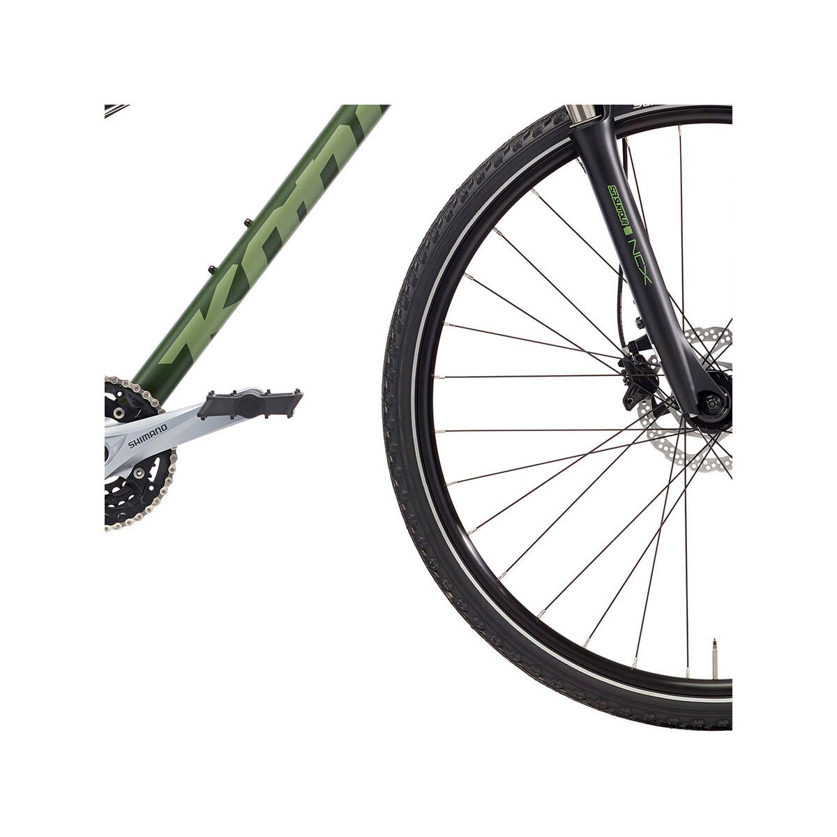 Kona Splice DL, matt dark olive w/ olive decals - Bild 4