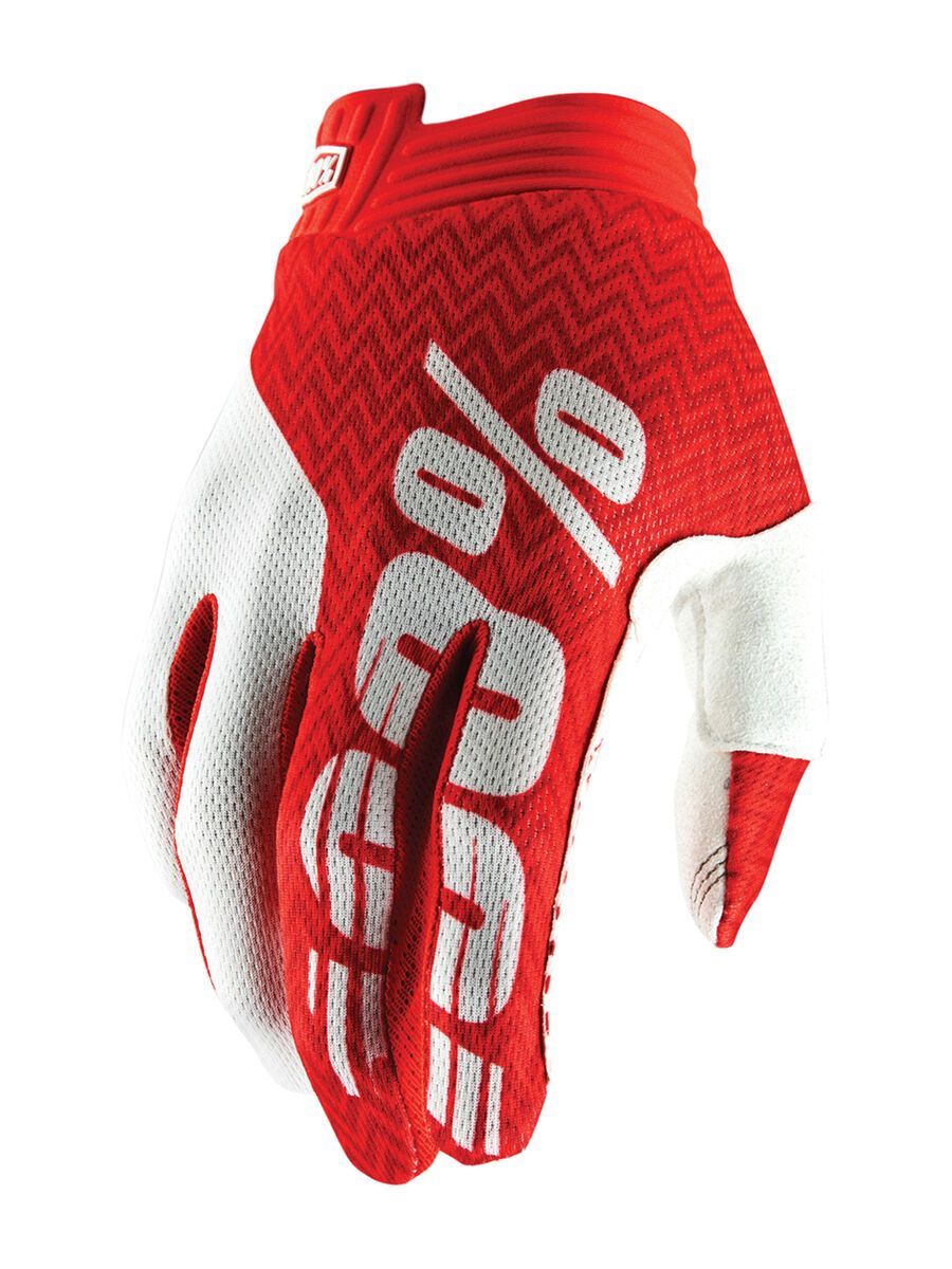 100% iTrack Glove, red/white - Bild 1