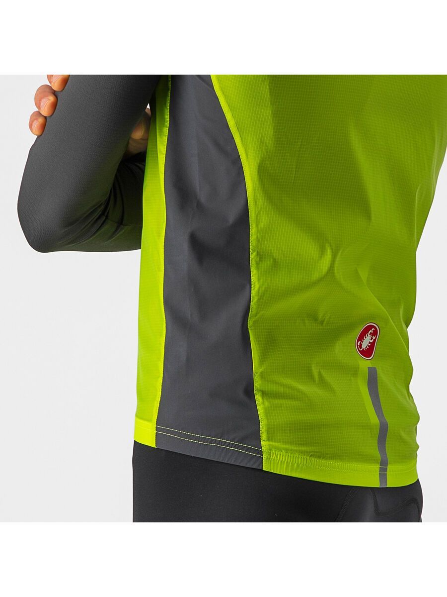 Castelli Squadra Stretch Vest, electric lime/dark gray - Bild 4
