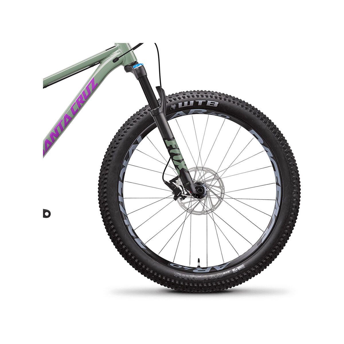 Santa Cruz Chameleon R 27.5 Plus, gloss olive and violet - Bild 3