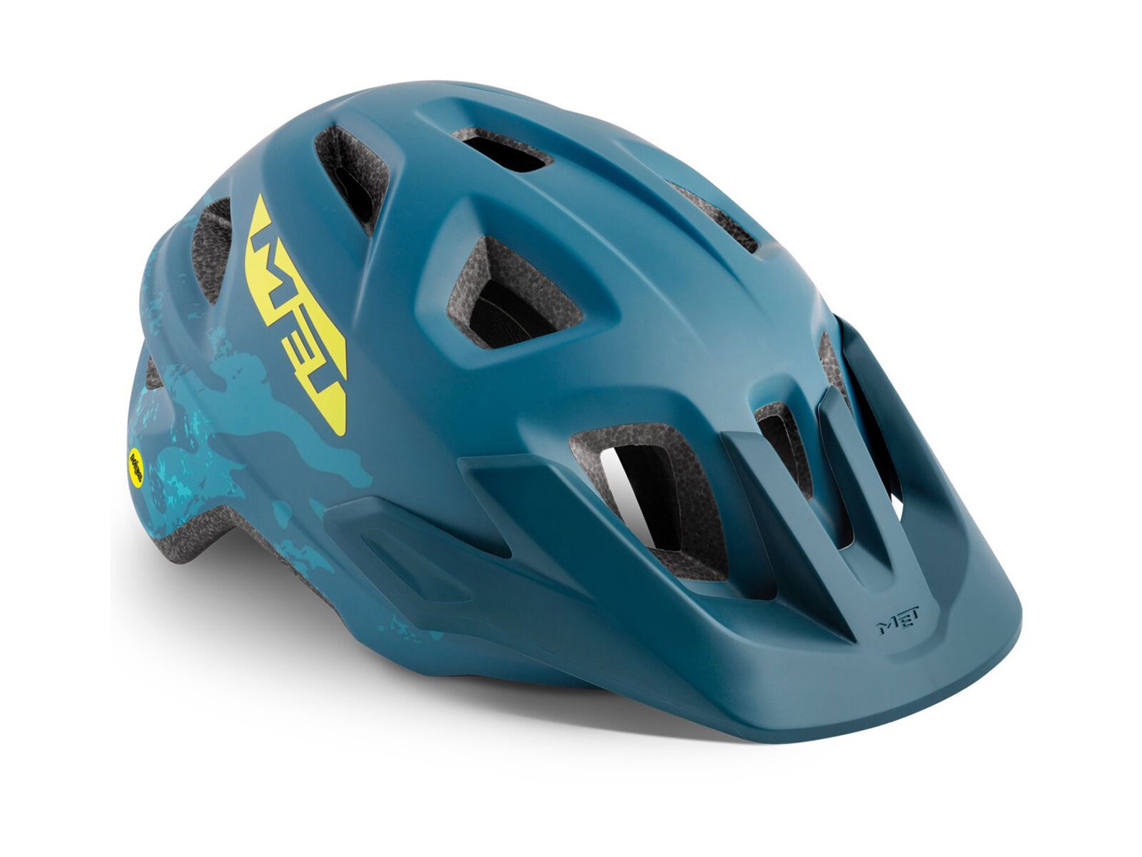 MET Eldar MIPS, petrol blue camo/matt - Bild 1