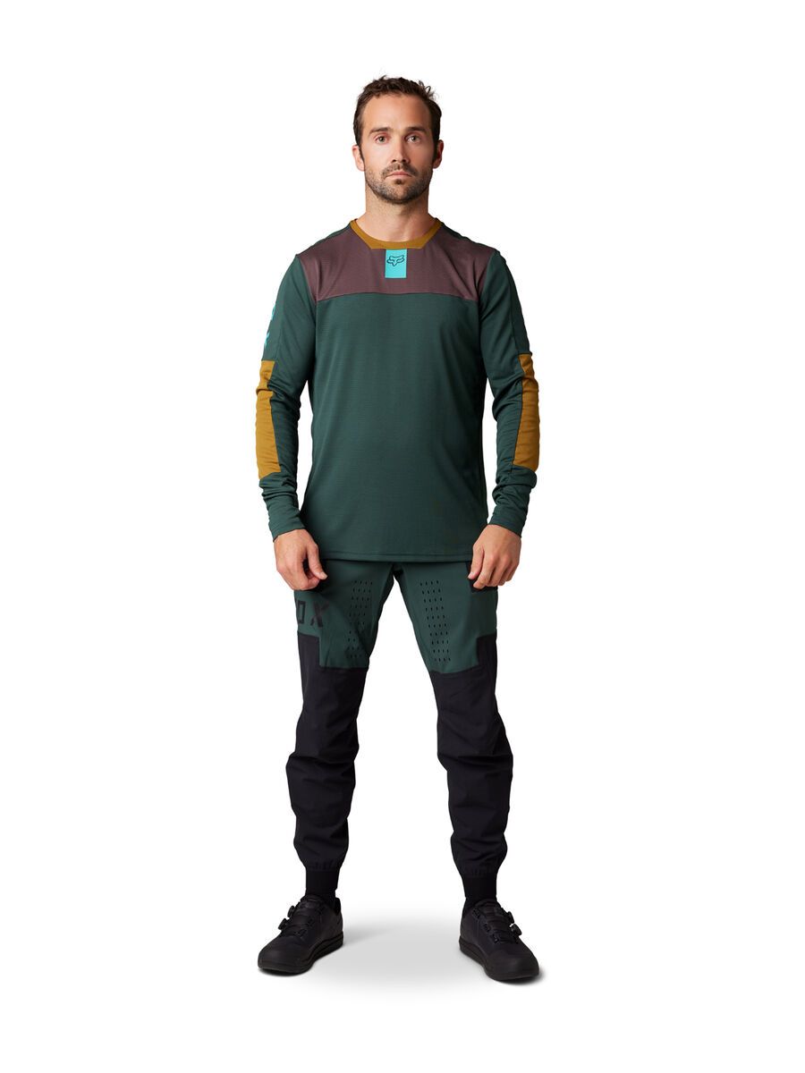 Fox Defend LS Jersey Fox Head, emerald - Bild 6