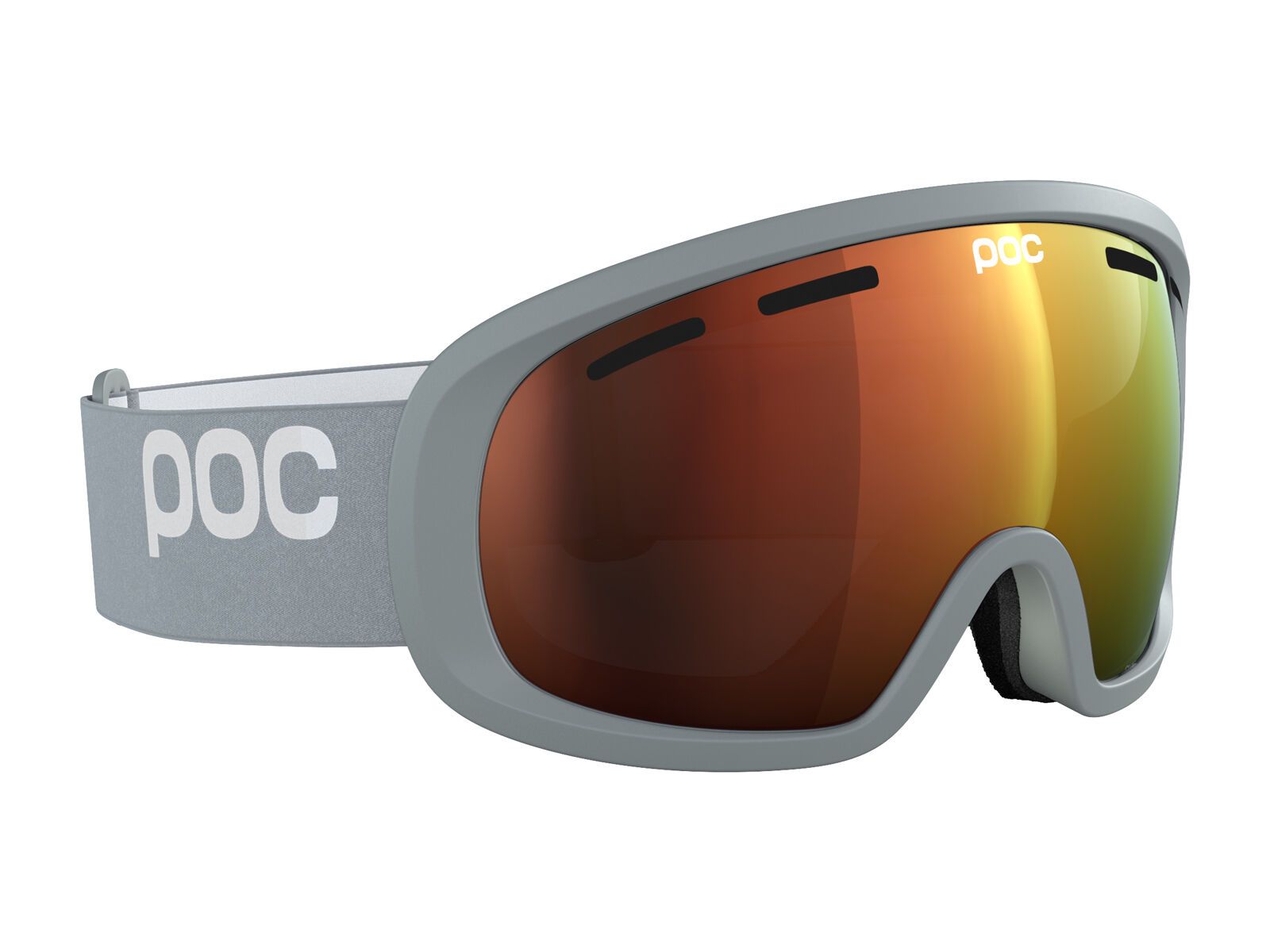 POC Fovea Mid, Clarity Intense Partly Sunny Orange / granite grey - Bild 3