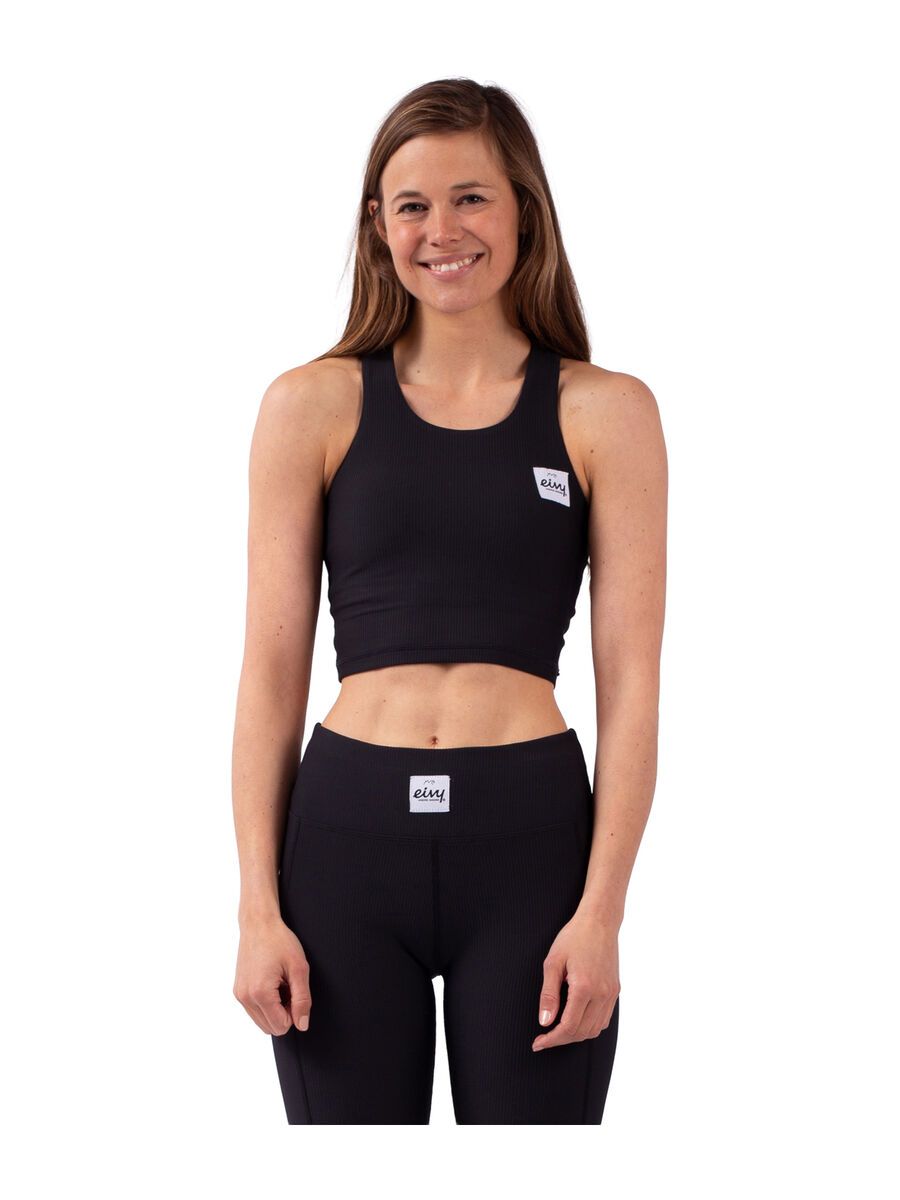 Eivy Cover Up Rib Top, black - Bild 3