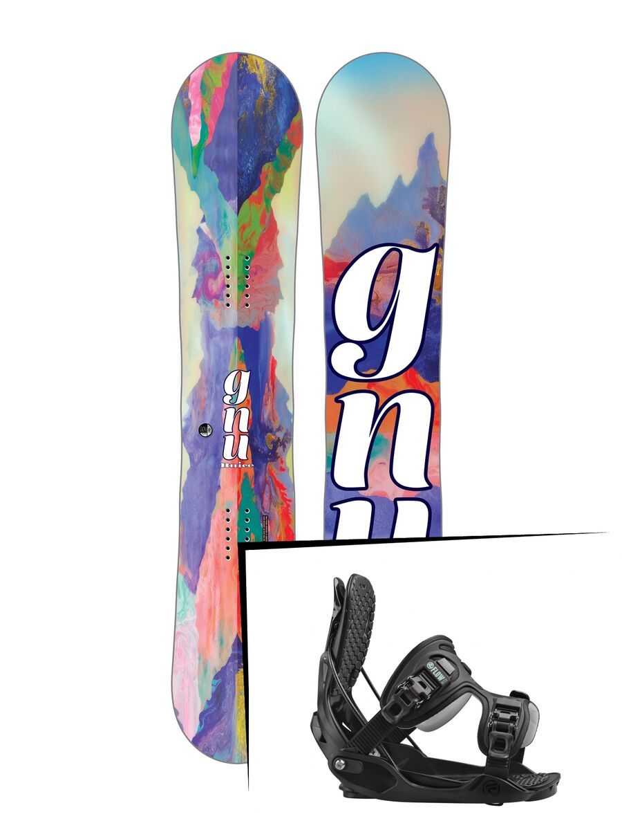 Set: Gnu B-Nice 2017 + Flow Haylo (1513217S) - Bild 1