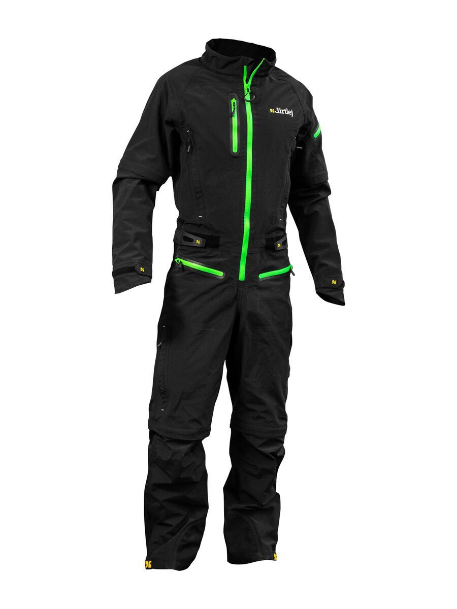 dirtlej DirtSuit SFD Edition, schwarz/grün - Bild 1