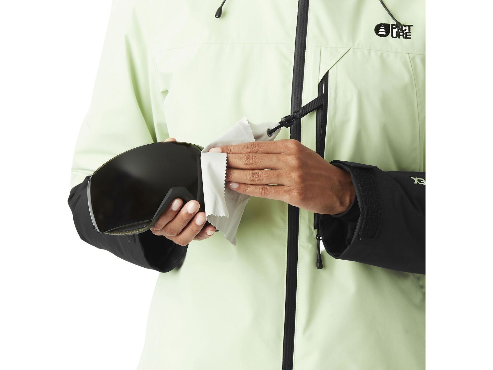 Picture Merepi W Gore-Tex Jkt, tender green - Bild 11