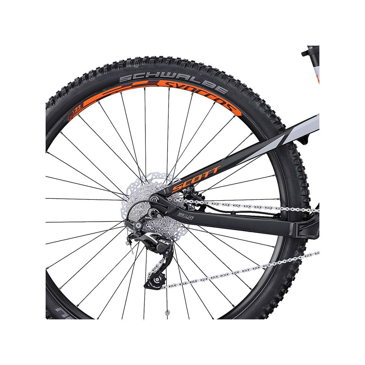 Scott E-Genius 920, black/grey/orange - Bild 4