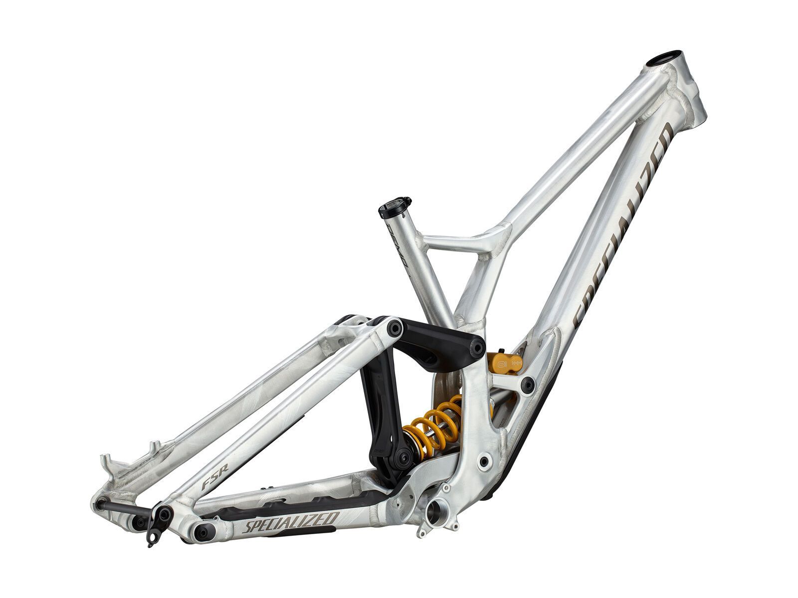 Specialized Demo Race Frame, flake silver/gunmetal/brushed - Bild 3
