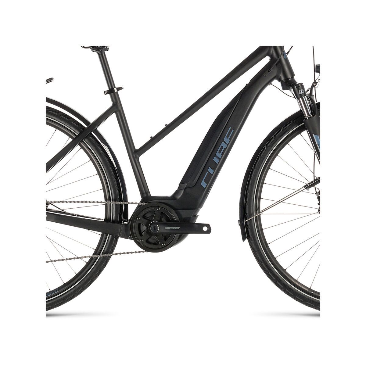 Cube Touring Hybrid ONE 500 Trapeze, black´n´blue - Bild 3