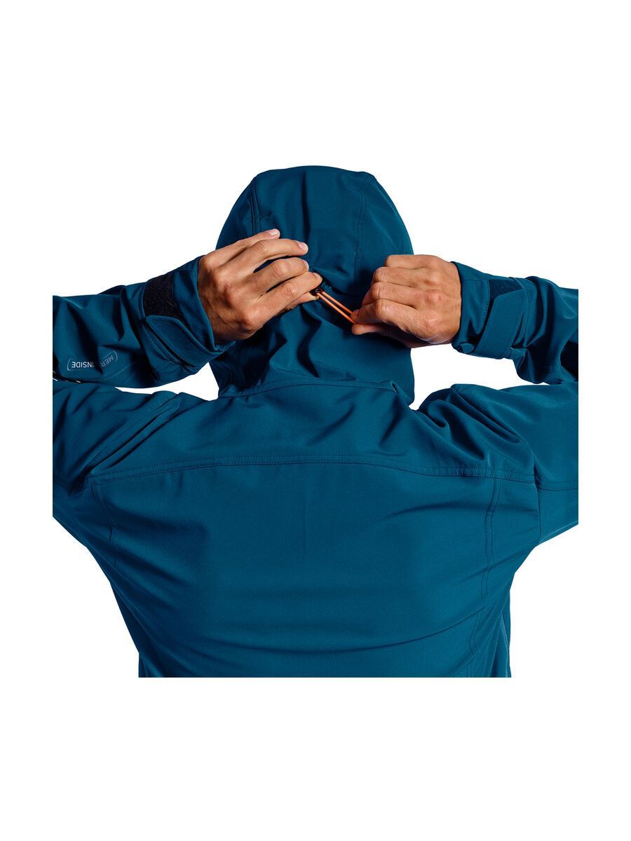 Ortovox Merino Naturtec Plus Pordoi Jacket M, petrol blue - Bild 5