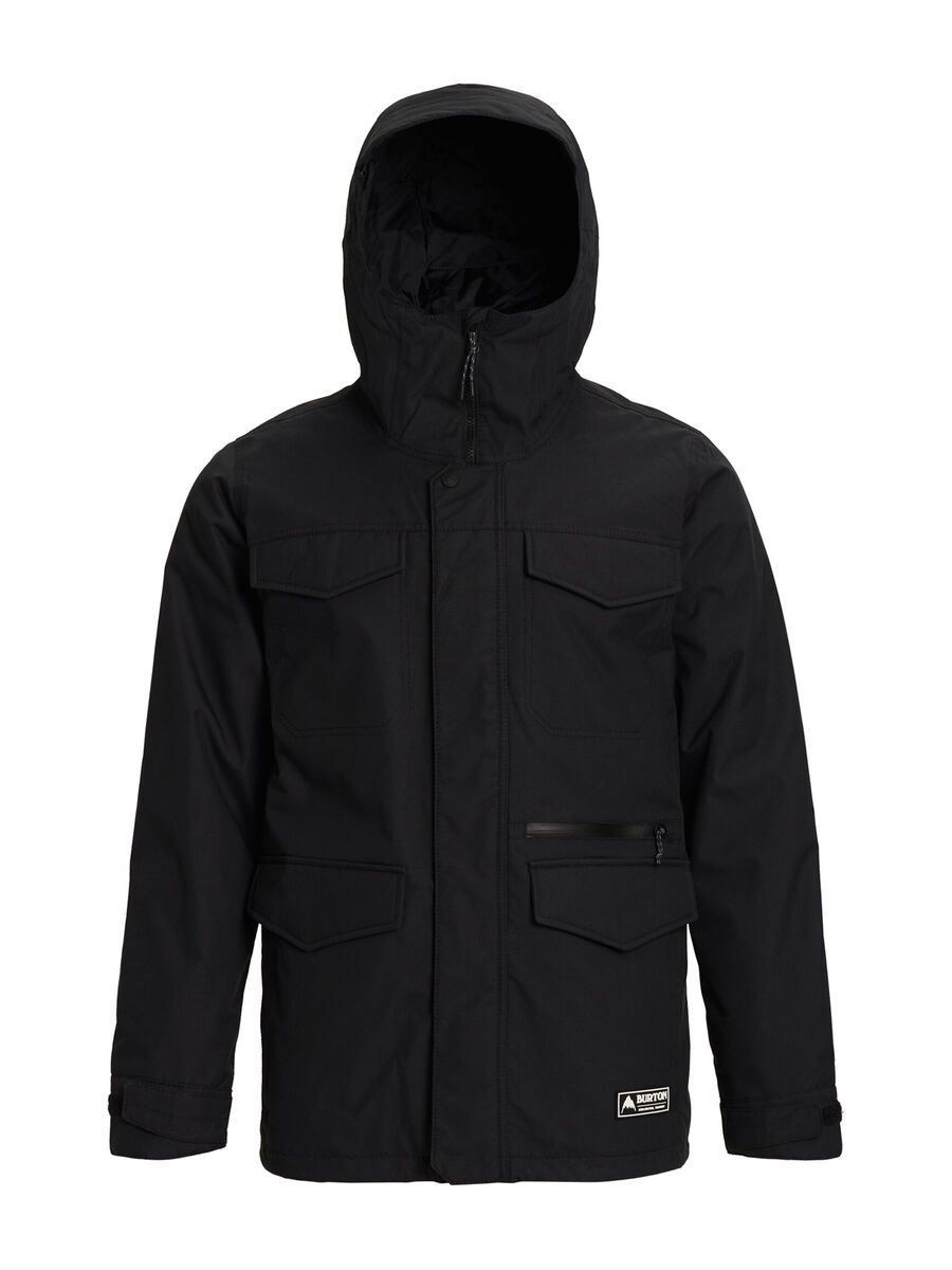 burton covert jacket black