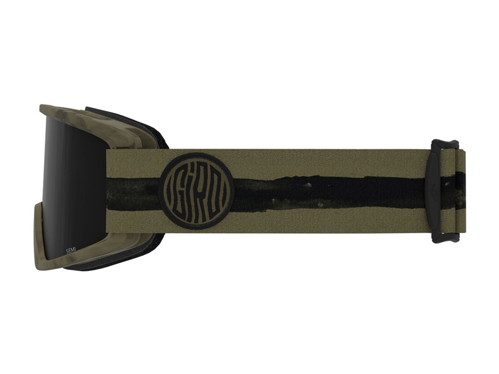 Giro Semi inkl. WS, olive dye line/Lens: ultra black - Bild 3